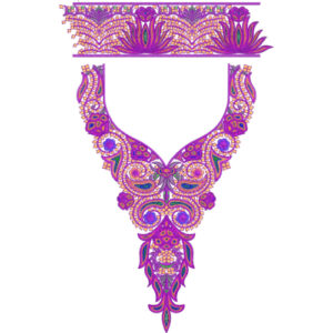 Kaftan Embroidery Design