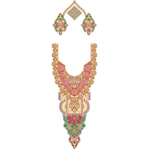 Beautiful Kaftan Embroidery Design