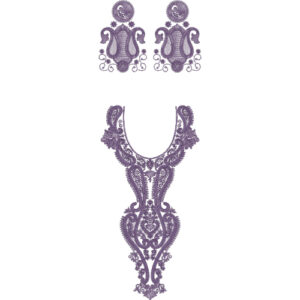 Unique Kaftan Embroidery Design