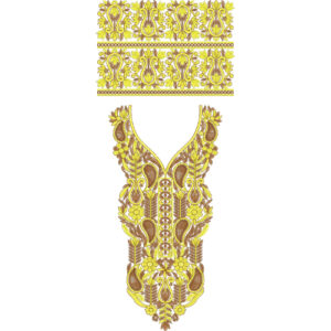 Kaftan Embroidery Design