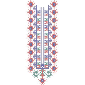 Unique Neck Embroidery Design