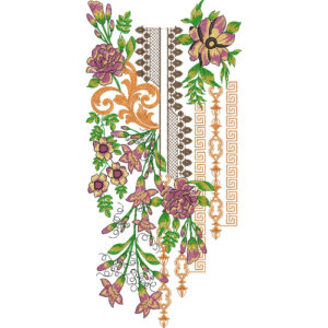 Neck Embroidery Design