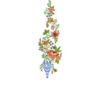 Neck Kurta Embroidery Design