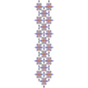 Neck Flower Embroidery Design