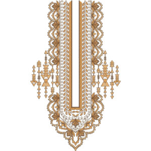 Simple Neck Embroidery Design