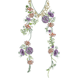 Neck Embroidery Design