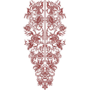Neck Embroidery Design