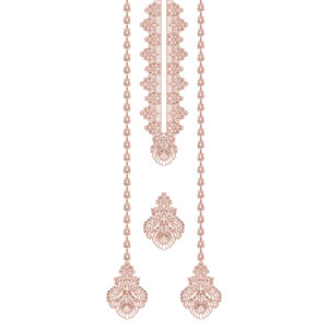 Neckline Embroidery Design