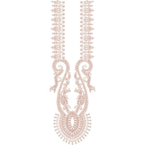 Beautiful Neck Embroidery Design