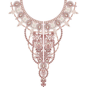 Neck Embroidery Design