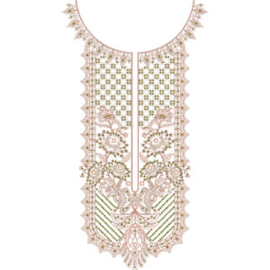 Neck Kurta Embroidery Design
