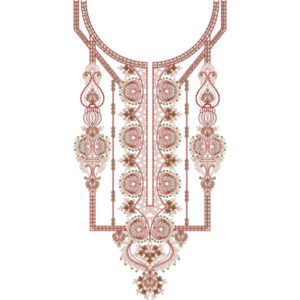 Beautiful Neck Embroidery Design