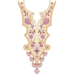 Beautiful Neck Embroidery Design