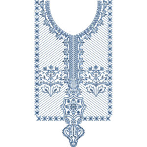 Simple Neck Embroidery Design