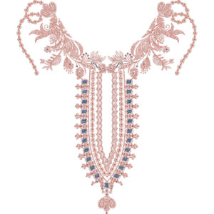 Neck Embroidery Design