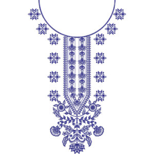Neck Kurta Embroidery Design
