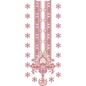 Unique Neck Embroidery Design