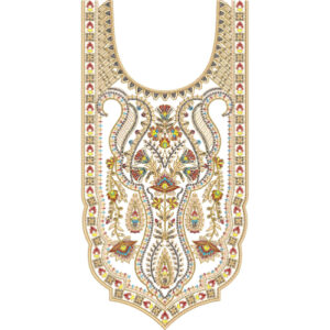 Neck Kurta Embroidery Design