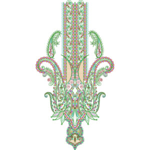 Simple Neck Embroidery Design