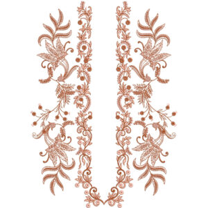 Neck Gala Embroidery Design