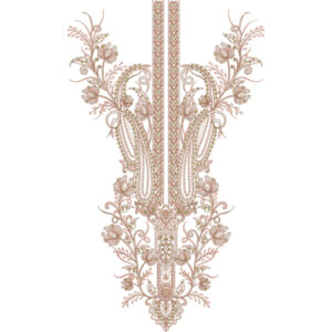 Beautiful Neck Embroidery Design