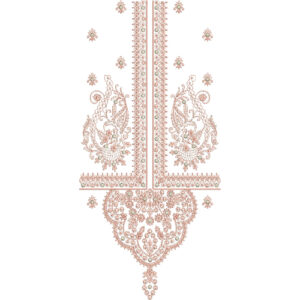 Unique Neck Embroidery Design