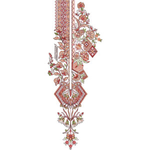 Neckline Embroidery Design