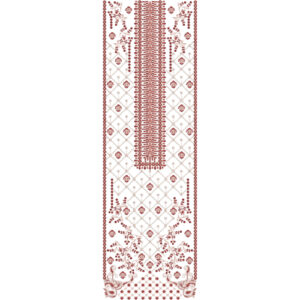 Neck Flower Embroidery Design