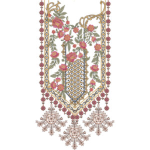 Neck Gala Embroidery Design