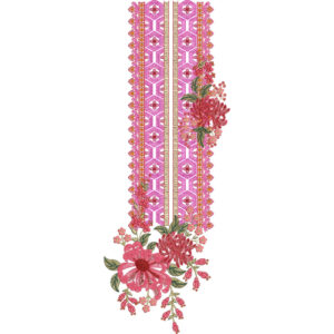 Neckline Embroidery Design