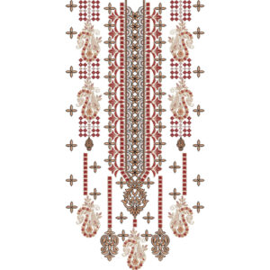 Neck Kurta Embroidery Design