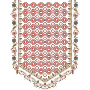 Neck Gala Embroidery Design