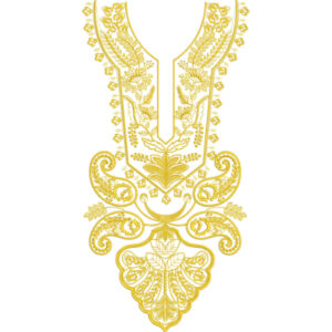 Simple Neck Embroidery Design