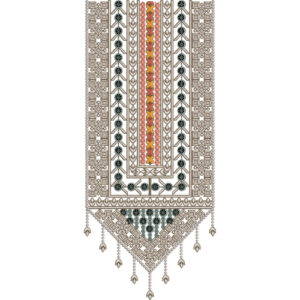 Neck Kurta Embroidery Design