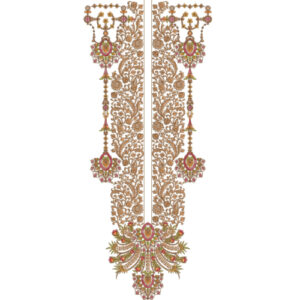 Simple Neck Embroidery Design