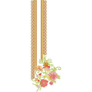 Neck Gala Embroidery Design