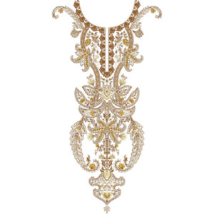 Neck Kurta Embroidery Design