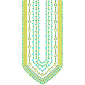 Beautiful Neck Embroidery Design