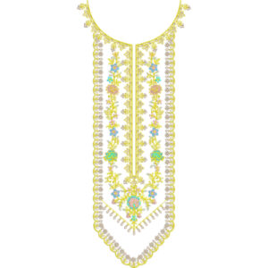 Neck Gala Embroidery Design