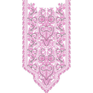 Neckline Embroidery Design