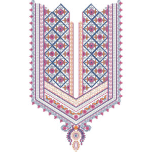 Neck Kurta Embroidery Design