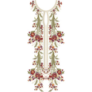 Neck Gala Embroidery Design