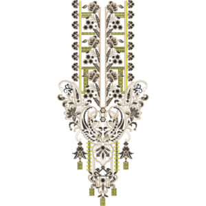 Beautiful Neck Embroidery Design