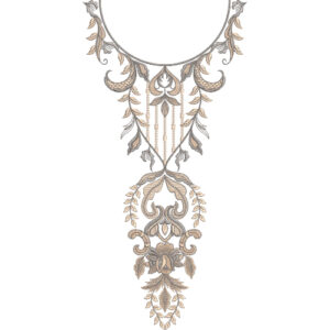Neck Kurta Embroidery Design