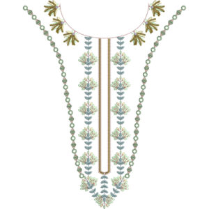 Neck Gala Embroidery Design