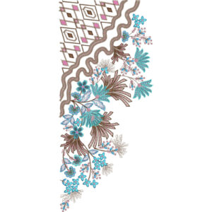 Neck Kurta Embroidery Design