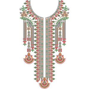 Neck Gala Embroidery Design