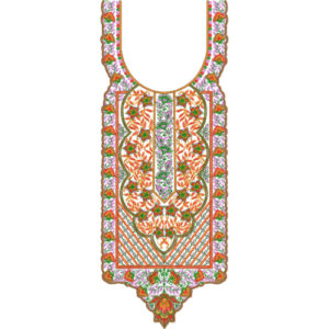 Simple Neck Embroidery Design