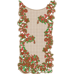 Beautiful Neck Embroidery Design