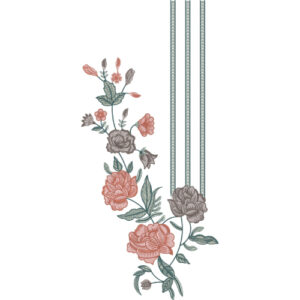 Neckline Embroidery Design